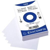 Exacompta Indexkaarten 10501E Wit 7,9 x 12,9 x 2,5 cm Pak van 20