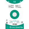 Exacompta Indexkaarten 12603E 125 x 200 mm Wit 12,7 x 20,3 x 1,1 cm Pak van 24