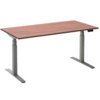 Ceha Adjust 2 Plus Elektrisch hoogteverstelbaar Zit-sta-bureau Rechthoekig Havanabruin Eiken T-Voet 1,800 (B) x 900 (D) x 1,300 (H) mm Melamine, metaal