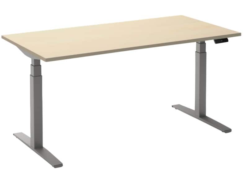 Ceha Adjust 2 Plus Elektrisch hoogteverstelbaar Zit-sta-bureau Rechthoekig Ahorn T-Voet 1,800 (B) x 900 (D) x 1,300 (H) mm Melamine, metaal