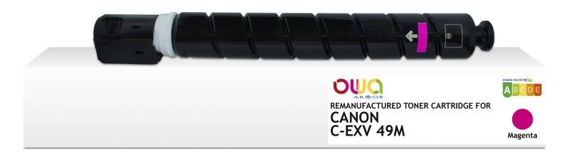 OWA C-EXV 49 M Compatibel Canon Inktcartridge K40046OW Magenta