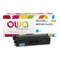 OWA TN-421C Compatibel Brother Tonercartridge K20781OW Cyaan