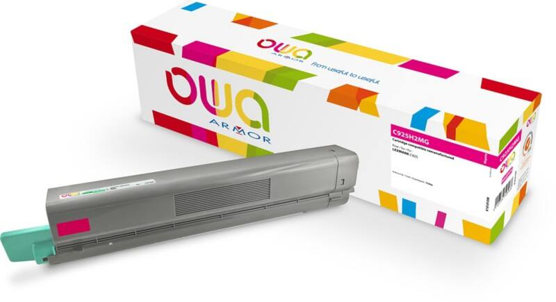 OWA Compatibel Lexmark Tonercartridge C925H2MG Magenta