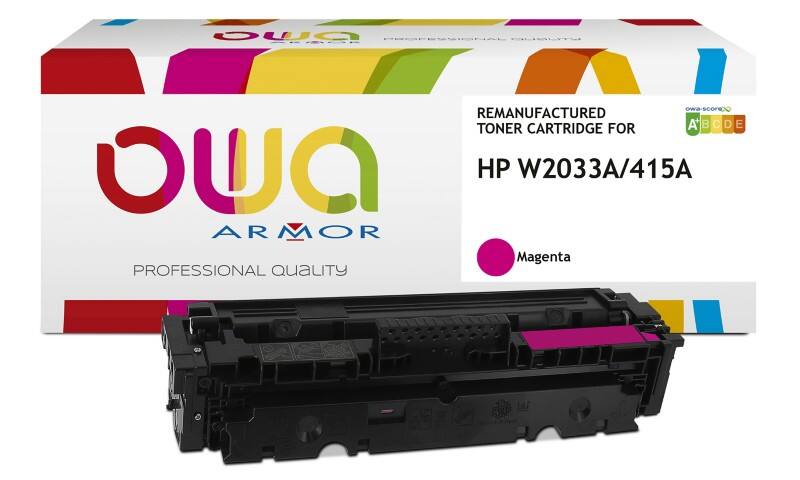 OWA W2033A Compatibel HP Tonercartridge K18643OW Magenta