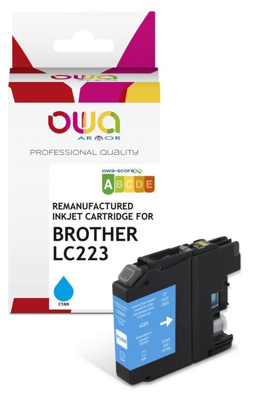 OWA LC223 Compatibele Inktcartridge K20618OW Cyaan