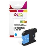 OWA LC223 Compatibel Inktcartridge K20618OW Blauw