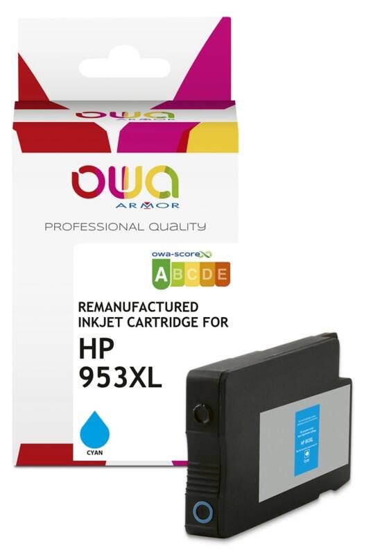 OWA 953XL Compatibel HP Inktcartridge K20658OW Cyaan