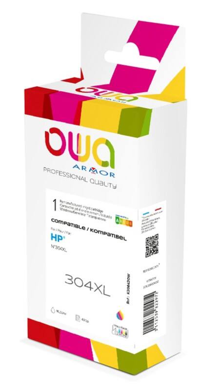 OWA 304XL Compatibel HP Inktcartridge K20642OW Cyaan, geel, magenta 3 Stuks
