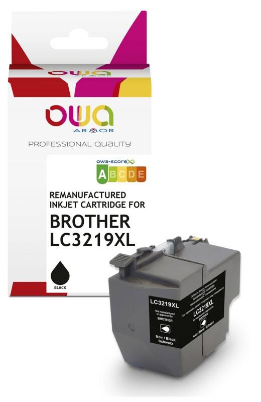 OWA LC3219XL Compatibel Brother Inktcartridge K20780OW Zwart