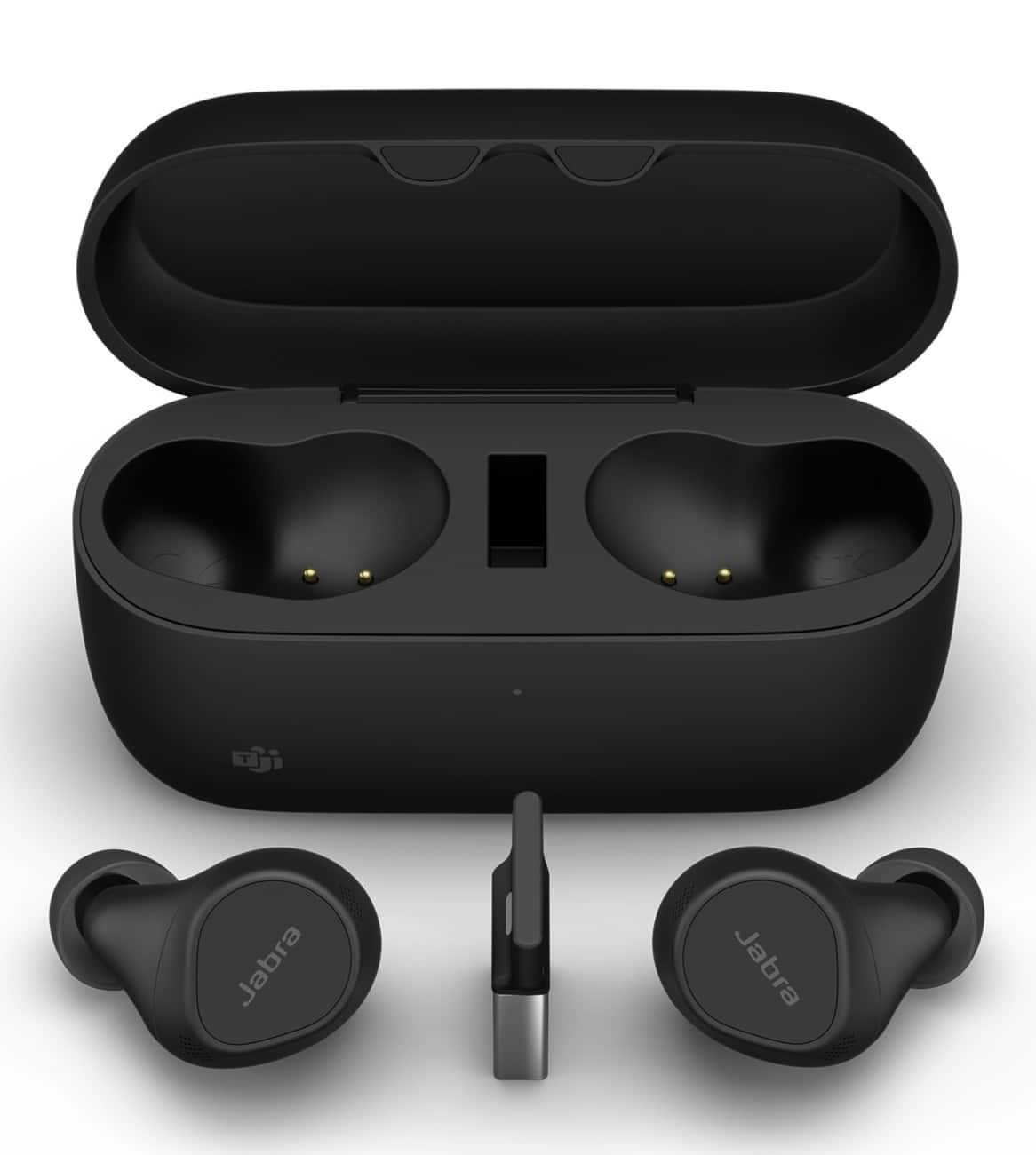 Jabra Evolve2 Draadloos Headset Earbud Bluetooth Active Noise-cancelling Met microfoon Stereo Zwart