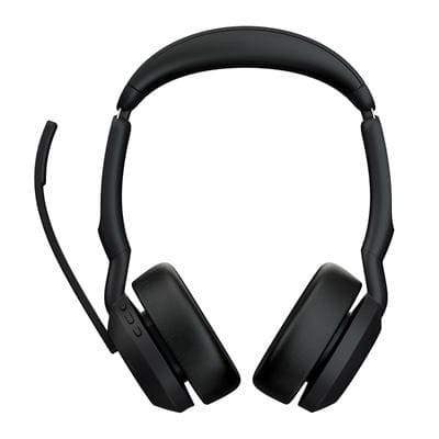 Jabra Evolve2 Bedraad & Draadloos Headset Over het hoofd USB Met bluetooth 3,5 mm-stekker Active Noisecancelling Met microfoon Stereo Zwart