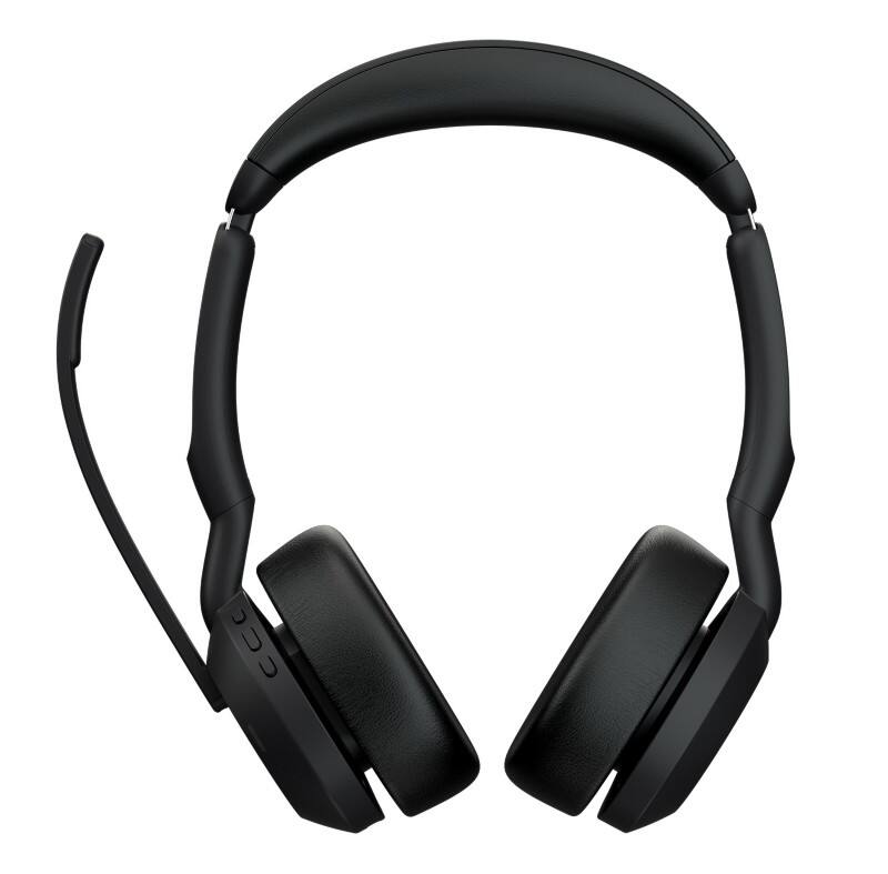 Jabra Evolve2 Bedraad & Draadloos Headset Over het hoofd USB Met bluetooth 3,5 mm-stekker Active Noisecancelling Met microfoon Stereo Zwart