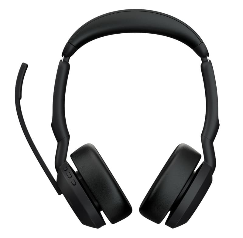 Jabra Evolve2 Bedraad / Draadloos Headset Over het hoofd USB Met Bluetooth Active noise-cancelling Met microfoon Stereo Zwart