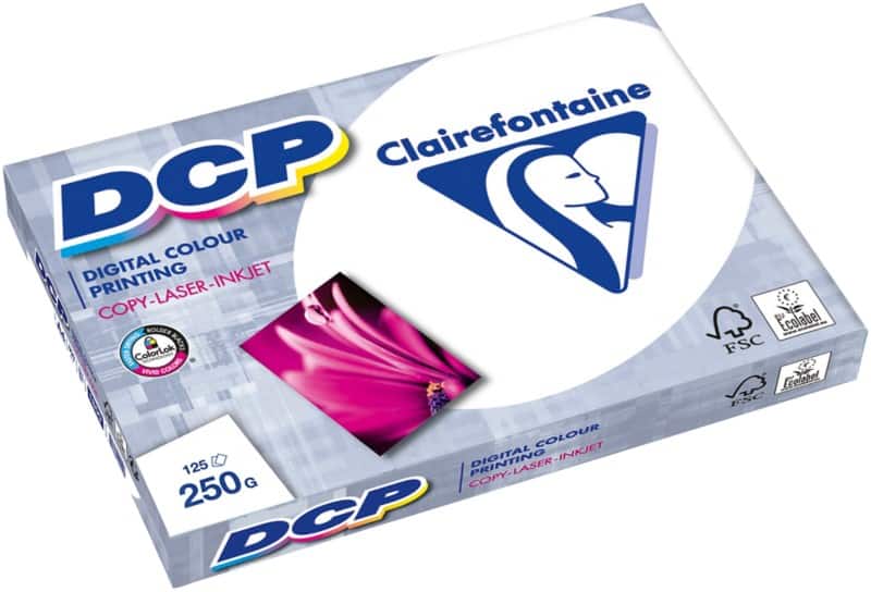 Clairefontaine DCP A3 Kopieerpapier Wit 250 g/m² Glad 125 Vellen