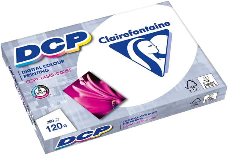 Clairefontaine DCP A3 Kopieerpapier Wit 120 g/m² Glad 250 Vellen
