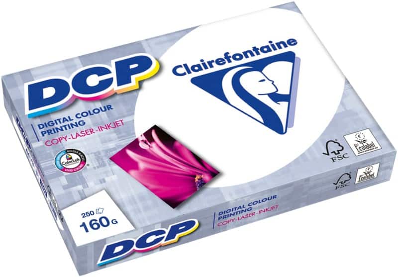 Clairefontaine DCP A3 Kopieerpapier Wit 160 g/m² Glad 250 Vellen
