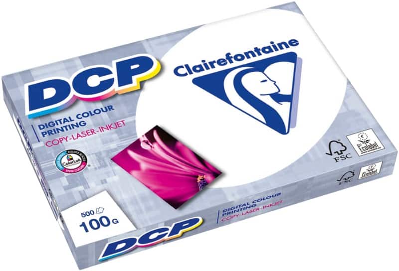 Clairefontaine DCP A3 Kopieerpapier Wit 100 g/m² Glad 500 Vellen