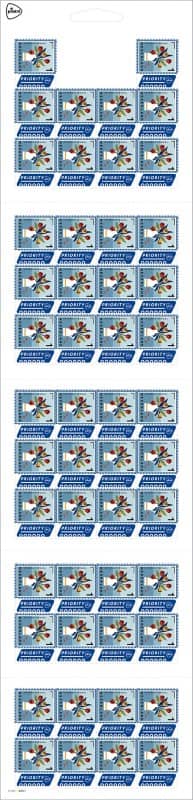 PostNL Echt Hollands Postzegel Internationaal NL Zelfklevend 50 Stuks