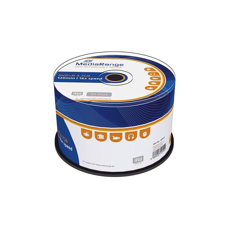 MediaRange DVD+R MR445 4.7 GB 50 Stuks