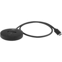 ACT Dockingstation USB-C mannelijk AC1501 Zwart 500 mm
