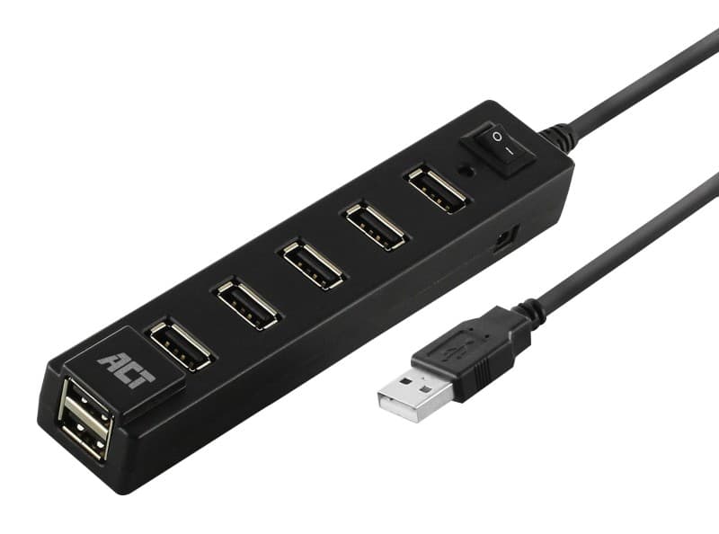 ACT USB-hub AC6215 7 USB-A