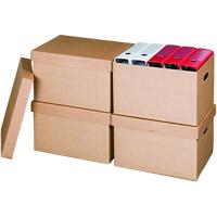 Smartbox Pro Archiefdoos 227100310 Karton Kleppen 34,3 cm (D) x 28 cm (H) Bruin 43,8 cm 10 stuks