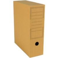 Smartbox Pro Archiefdoos 226100510 Karton Kleppen 26,3 cm (D) x 10 cm (H) Bruin 32,2 cm 20 stuks