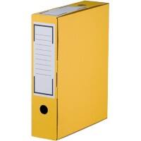 Smartbox Pro Archiefdoos 226151120 Karton Kleppen 26,5 cm (D) x 8,6 cm (H) Geel 32,5 cm 20 stuks