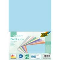 Folia Pastel A4 Gekleurd papier Kleurenassortiment Recycled 300 g/m² 50 Vellen