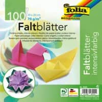 Folia Knutselpapier Kleurenassortiment 70 g/m² 100 Vellen