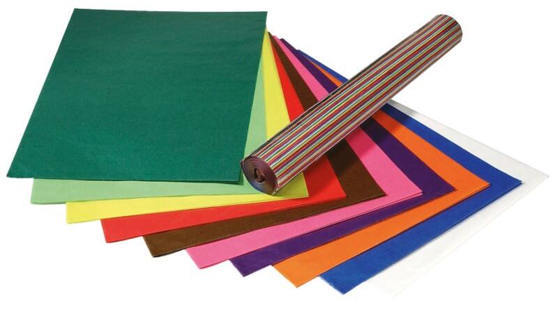 Folia Overtrekpapier Kleurenassortiment 42 g/m² 100 Vellen