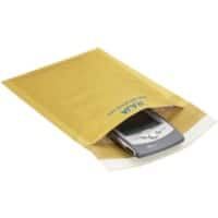 RAJA Luchtkussenenveloppen Bruin Zonder Venster 150 (B) x 210 (H) mm Tabsluiting 75 g/m² Gerecycled 95% 100 Stuks