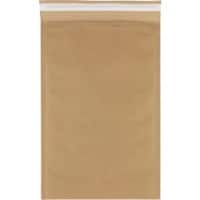 RAJA Luchtkussenenveloppen Bruin Zonder Venster 245 (B) x 381 (H) mm Tabsluiting 110 g/m² 100 Stuks