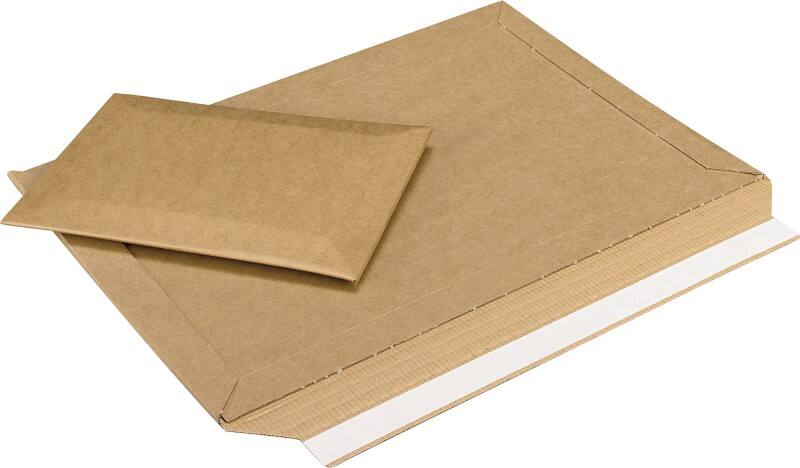 RAJA Rigipack Verzendtas Karton 330 (B) x 230 (H) mm Bruin 100 Stuks