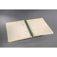 Sigel Conceptum Spiraalschrift Nature Edition A5+  Zijgebonden Kunststof kaft Geperforeerd 160 Pagina's Lichtbruin, beige 