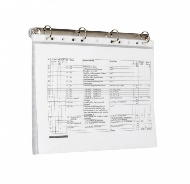 Ultradex Ringbandmechanisme Magnetisch 30 mm Zilver