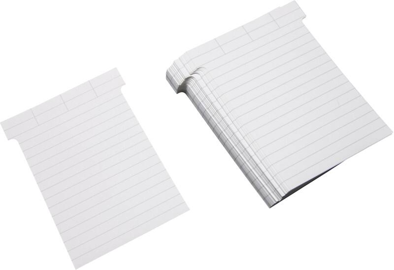 Ultradex T-kaartjes Wide Wit 9.2 x 12 cm 100 stuks