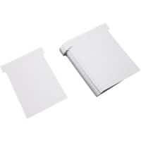 Ultradex T-kaartjes Wide Wit 9.2 x 12 cm 100 stuks