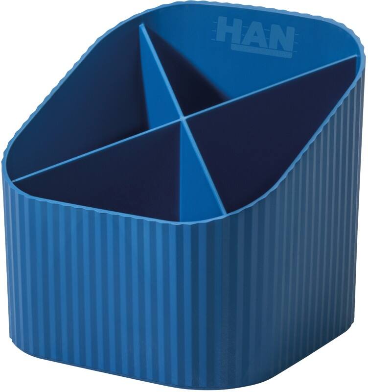 HAN KARMA Pennenpot 17248-16 PP (Polypropeen) Blauw 111 mm (B) X111 mm (D) X 105 mm (H)