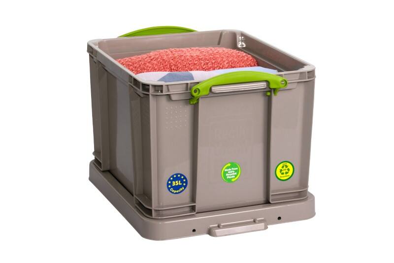 Really Useful Box Kunststof Opbergbox 35 l Grijs 39 x 48 x 31 cm
