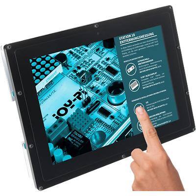 JOY-iT touchpaneel RB-LCD-10B zwart 18,6 x 2,2 x 27,4 cm
