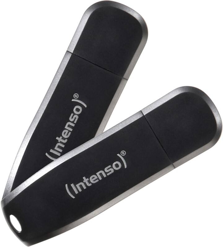 INTENSO USB-stick 3533494 Zwart 64 GB 2 Stuks