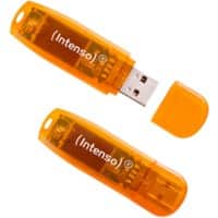 INTENSO USB-stick 3502492 Oranje 64 GB 2 Stuks