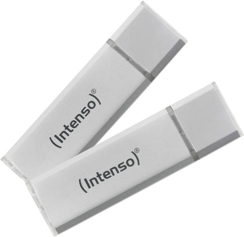 INTENSO USB-stick 3531482 Zilver 32 GB 2 Stuks