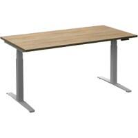 Ceha Zit-sta-bureau SQ683 Zilver 740 mm x 630 mm - 1300 mm