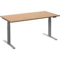 Ceha Zit-sta-bureau SQ742 Zilver 740 mm x 630 mm - 1300 mm