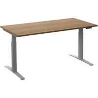 Ceha Zit-sta-bureau SQ744 Zilver 740 mm x 630 mm - 1300 mm