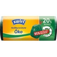 Swirl Vuilniszak Zwart 18 Rollen