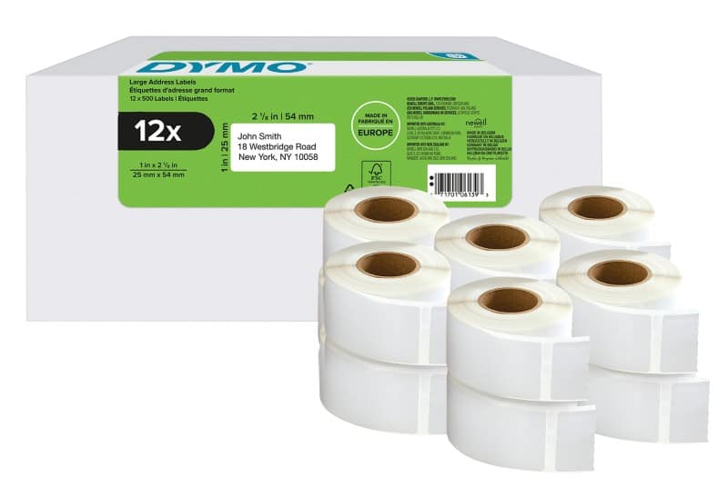 DYMO Adresetiketten LabelWriter 2177563 Authentiek Wit