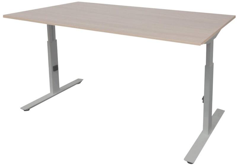 Schaffenburg Linesto Plus Bureau Rechthoekig Eiken T-Voet 1.200 (B) x 800 (D) x 655 (H) mm Melamine